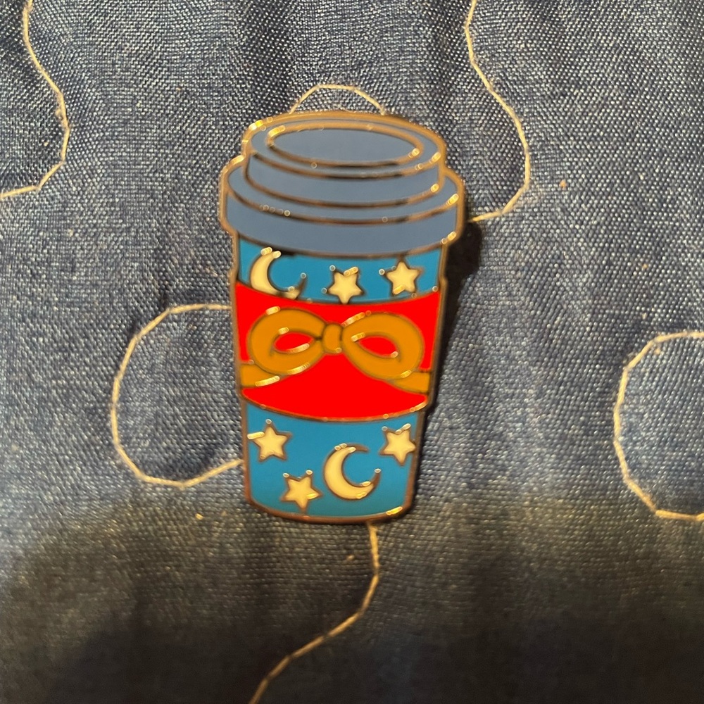 Disney Coffee Cup Pin- Fantasia